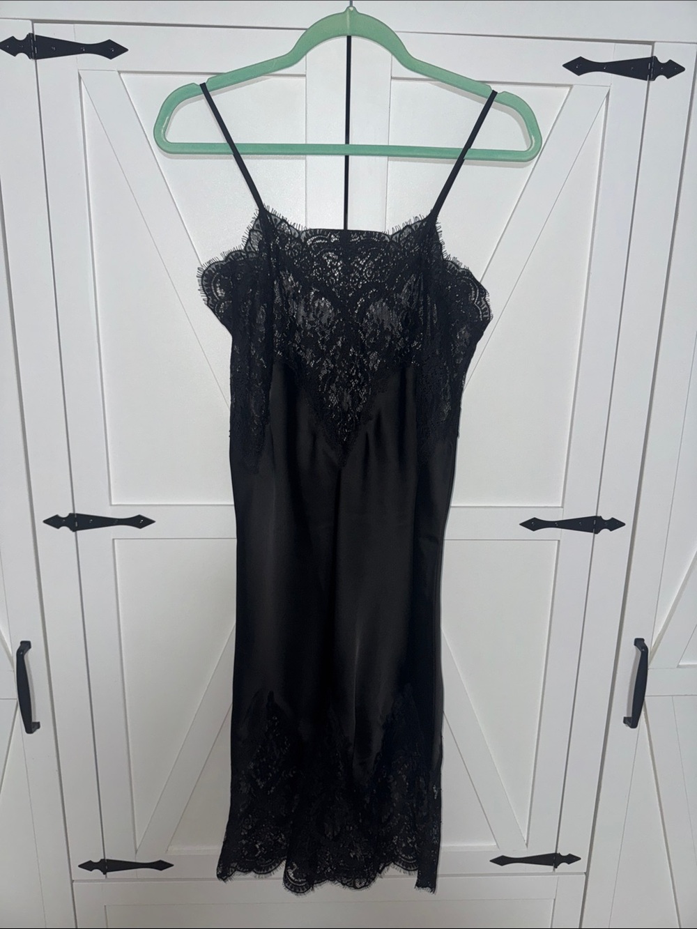 NORMA KAMALI BIAS SLIP DRESS WITH LACE
